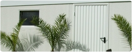 T&uuml;ren und Fenster f&uuml;r Fertiggaragen
