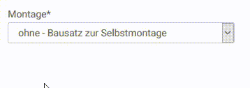 Montage Stahlfertiggarage im Konfigurator w&auml;hlbar